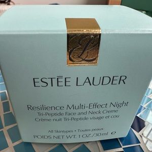Estée Lauder Resilience Multi-Effect Night Tri-Peptide Face and Neck Cream 1oz